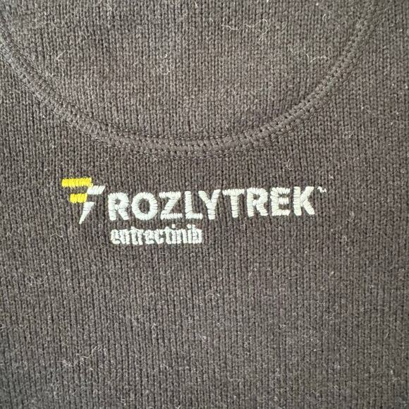 Patagonia Womens Micro D Fleece Pullover Medium Drug Rep ROZLYTREK Outdoor Hike - Picture 5 of 11